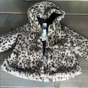 Leopard Print Kids Jacket